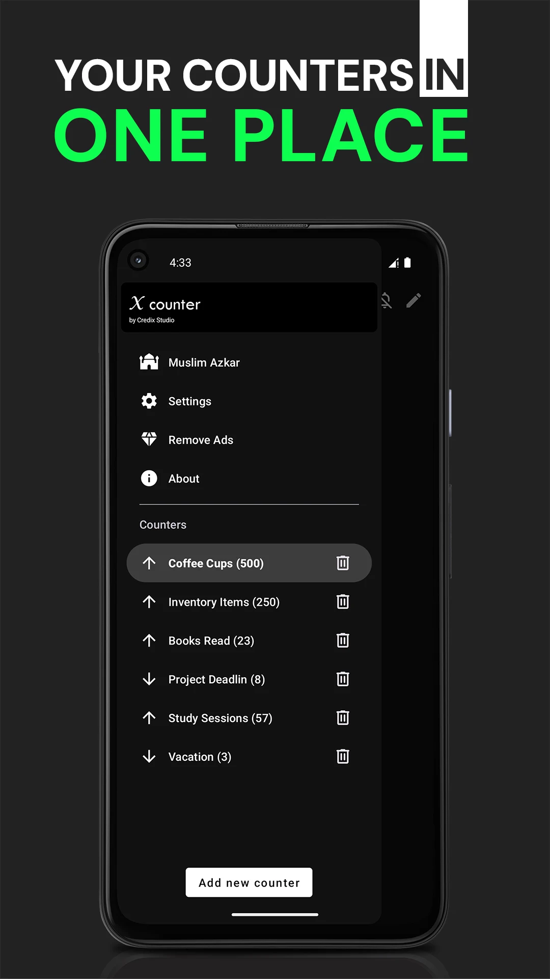X Counter: Multi & Custom screenshot