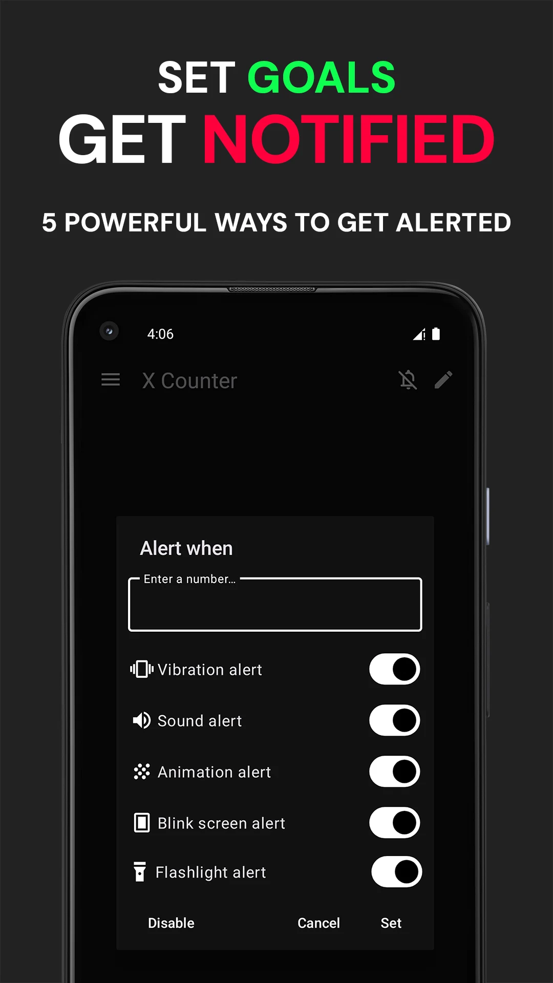 X Counter: Multi & Custom screenshot